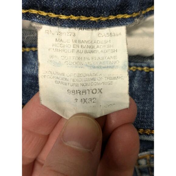 Wrangler Jeans Mens 34x32 Relaxed Boot Cut Stretch Cowboy Rodeo Country - Picture 9 of 11